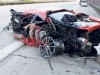 Ferrari 430 Scuderia Autobahn Crash