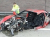 Ferrari 430 Scuderia Autobahn Crash