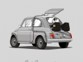 Fiat 500 Back To The Future