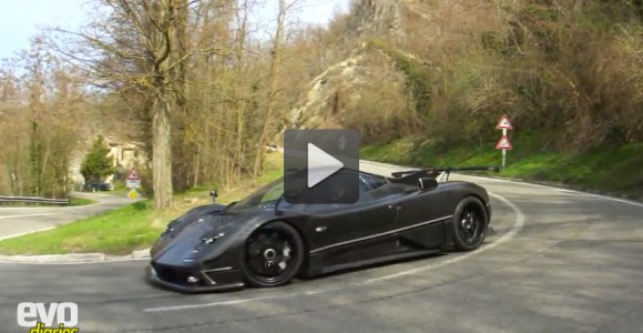 On board del magnífico Pagani Zonda 760 RS