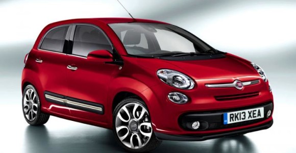 Fiat 500 5 Door Render