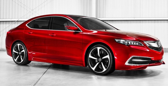 The 2015 Acura TLX Prototype.