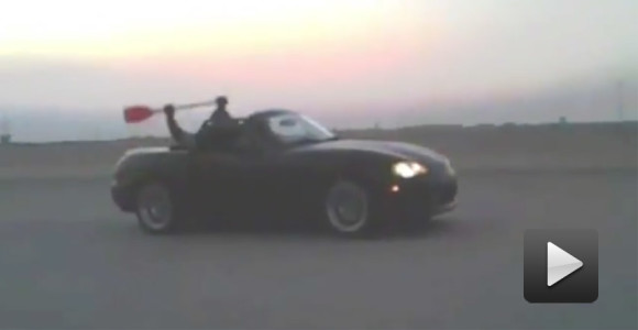 El poder del remo en un Mazda MX-5