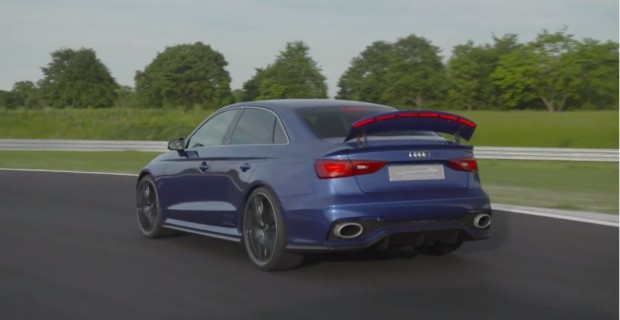 Al dettale: Audi A3 Clubsport Quattro y su enorme freno de aire