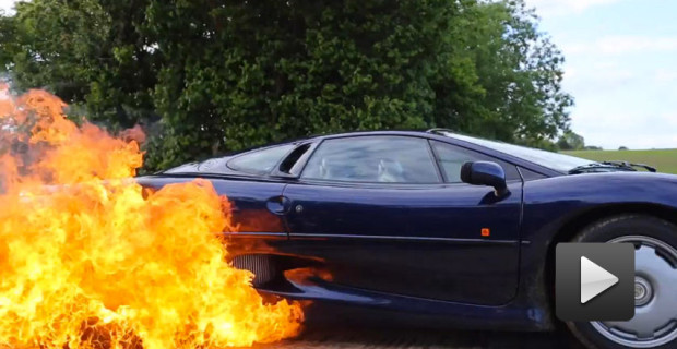 XJ220 Flames